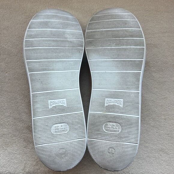 Camper Wagon Tan Brown Nubuck Leather Men EU 42 US 9 Lace Up Brogue Oxfords - Picture 14 of 16